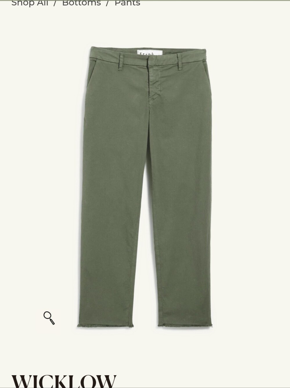 Frank And Eileen Wicklow Capri Pants